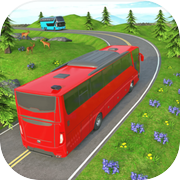 #1 bus driving sim games pro +icon