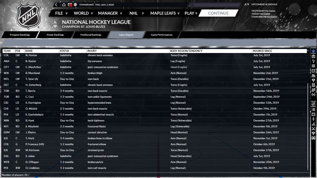 Franchise Hockey Manager 6游戏截图