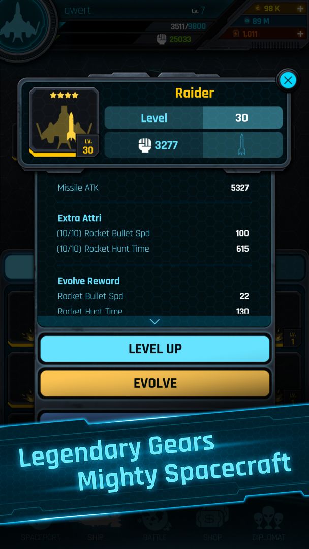 Galaxy Raid游戏截图