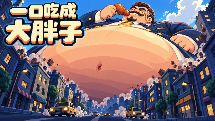 一口吃成大胖子 封面