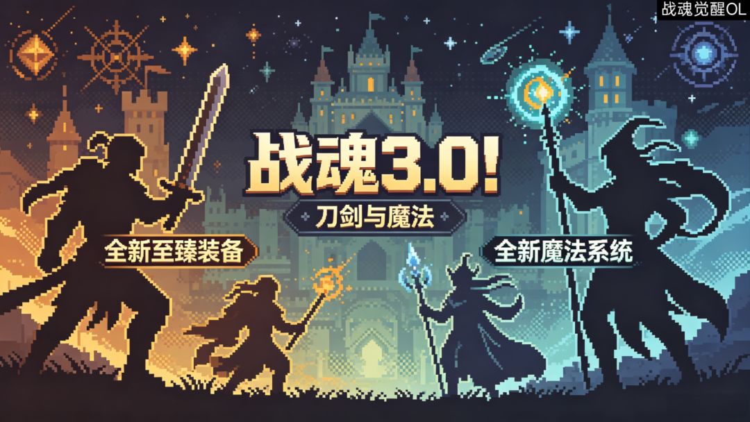 战魂3.0！刀剑与魔法