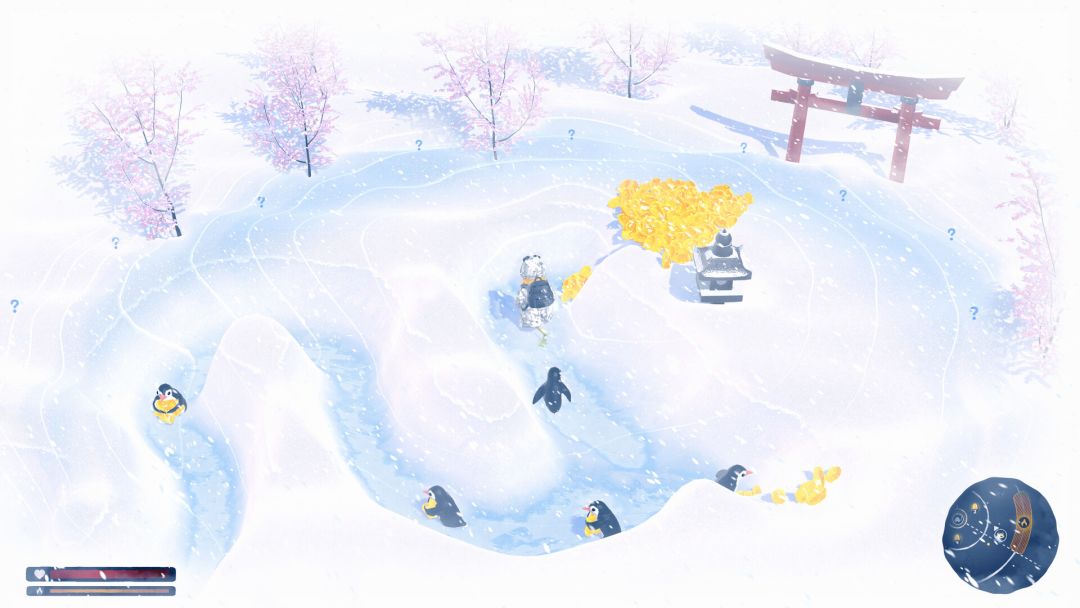 蛙穿雪境游戏截图
