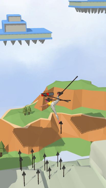 Ragdoll Jump Escape游戏截图