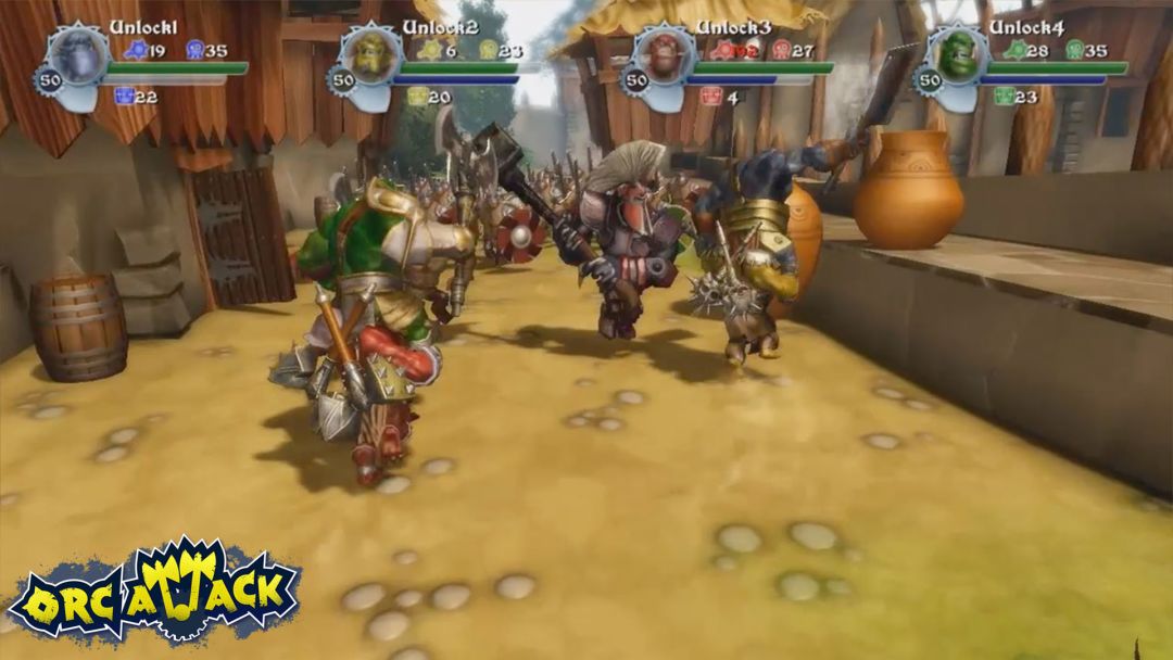 Orc Attack: Flatulent Rebellion游戏截图