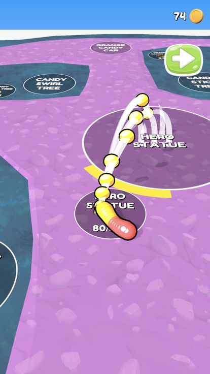 Gummy Worm Go!游戏截图