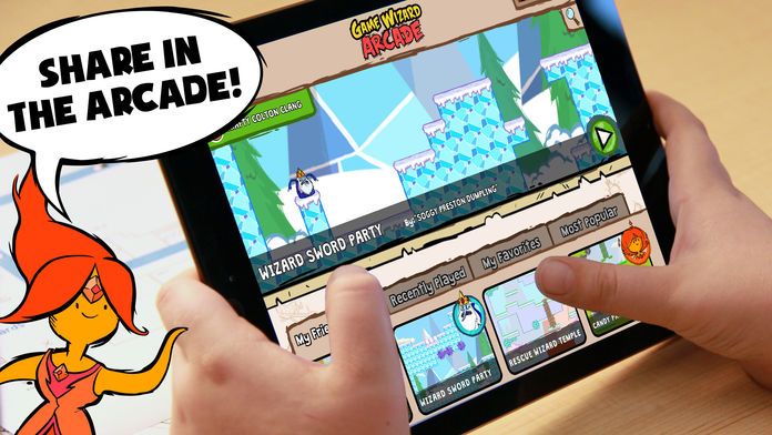 Adventure Time Game Wizard - Draw Your Own Adventure Time Games游戏截图