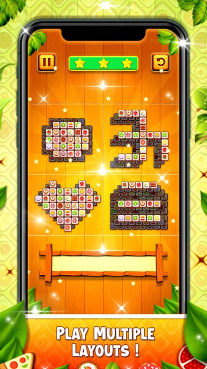 Mahjong Tile Crush Puzzle Game游戏截图