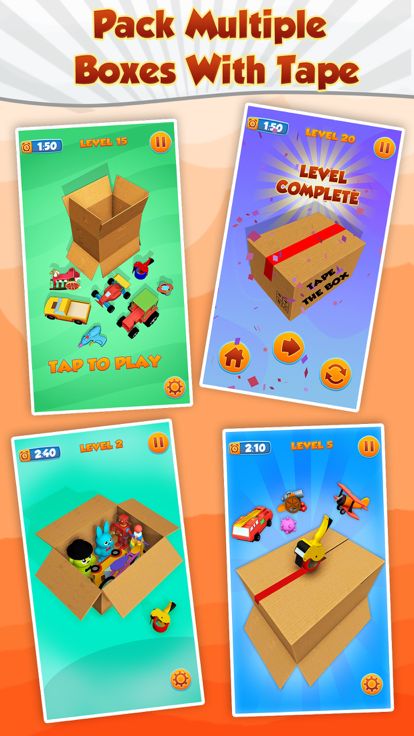 ASMR 磁带：货物排序游戏游戏截图