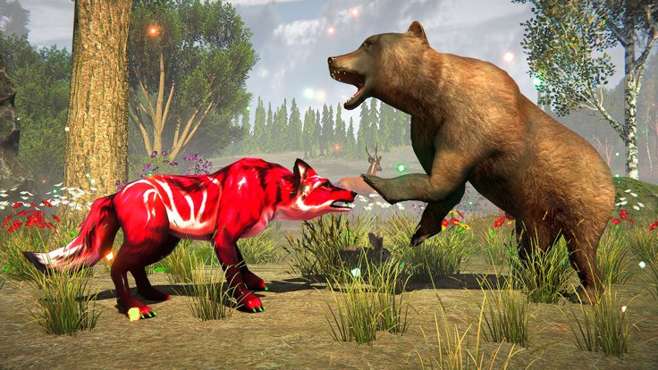 Offline Wolf Simulator Games游戏截图