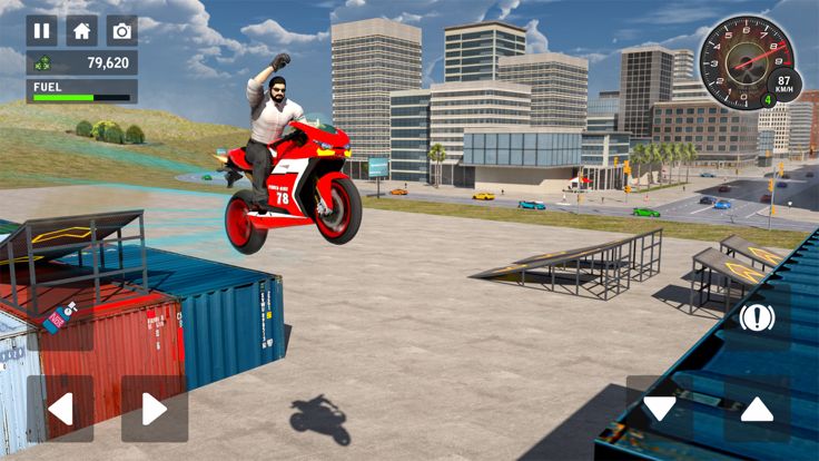 Bike Stunt Driving Simulator游戏截图