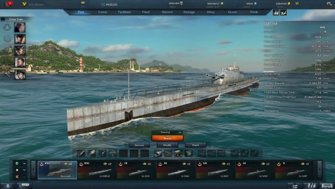 Steel Ocean: Wolves of Deep Sea游戏截图