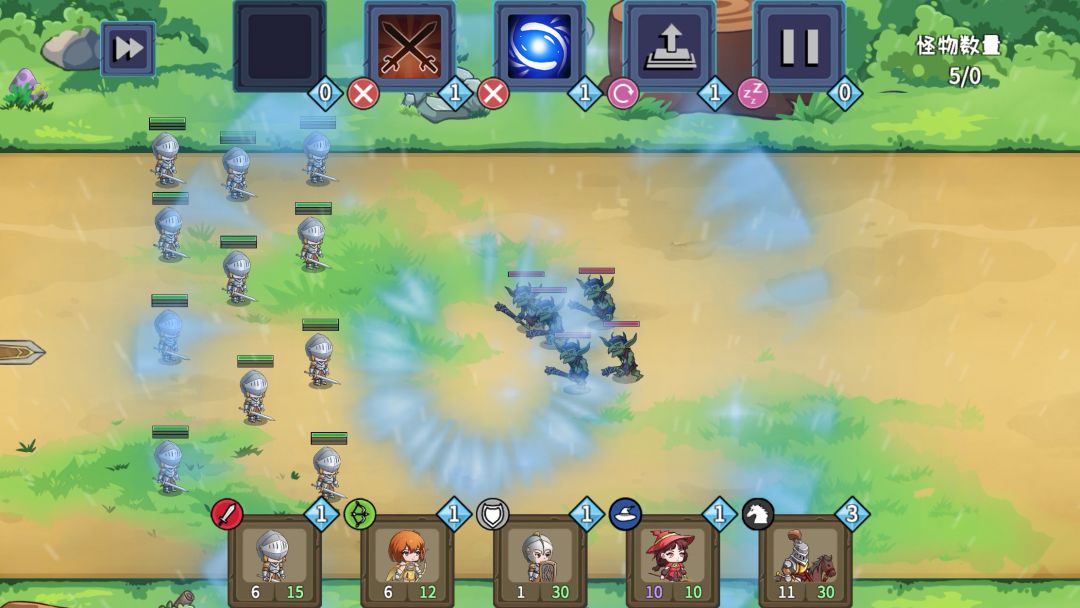 征召与魔法游戏截图