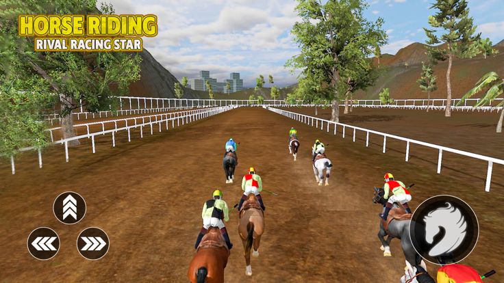 Horse Riding Rival Racing Star游戏截图