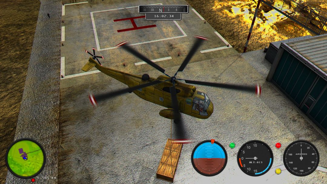 Helicopter Simulator 2014: Search and Rescue游戏截图