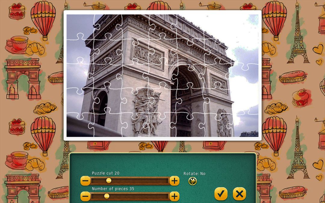 1001 Jigsaw. World Tour: France游戏截图