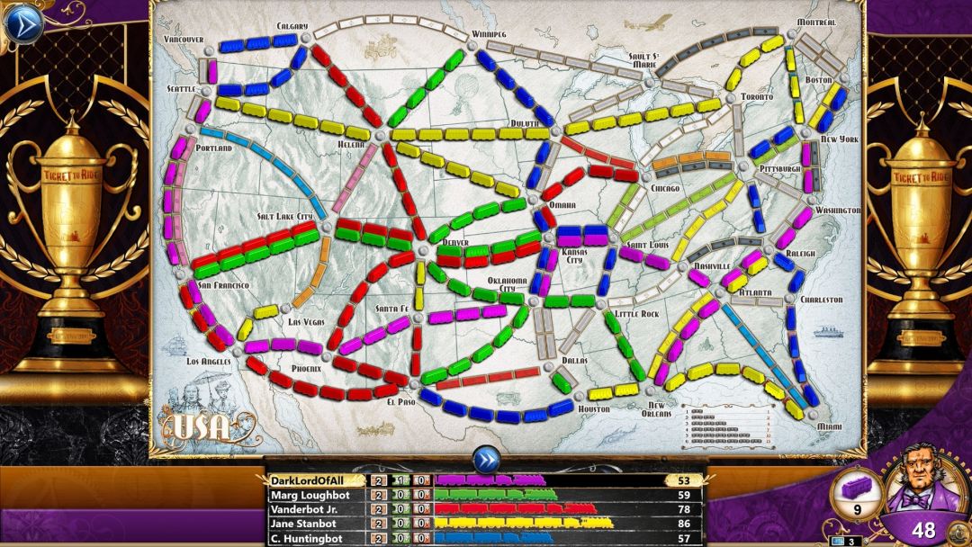 Ticket to Ride: Classic Edition游戏截图
