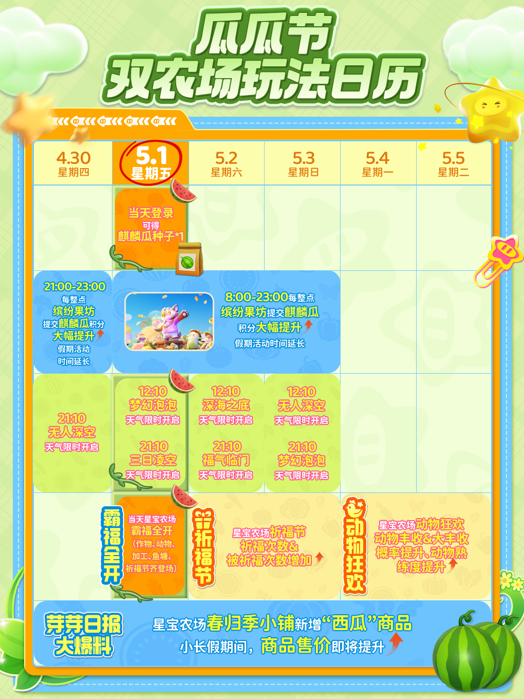 瓜瓜节海量福利大放送