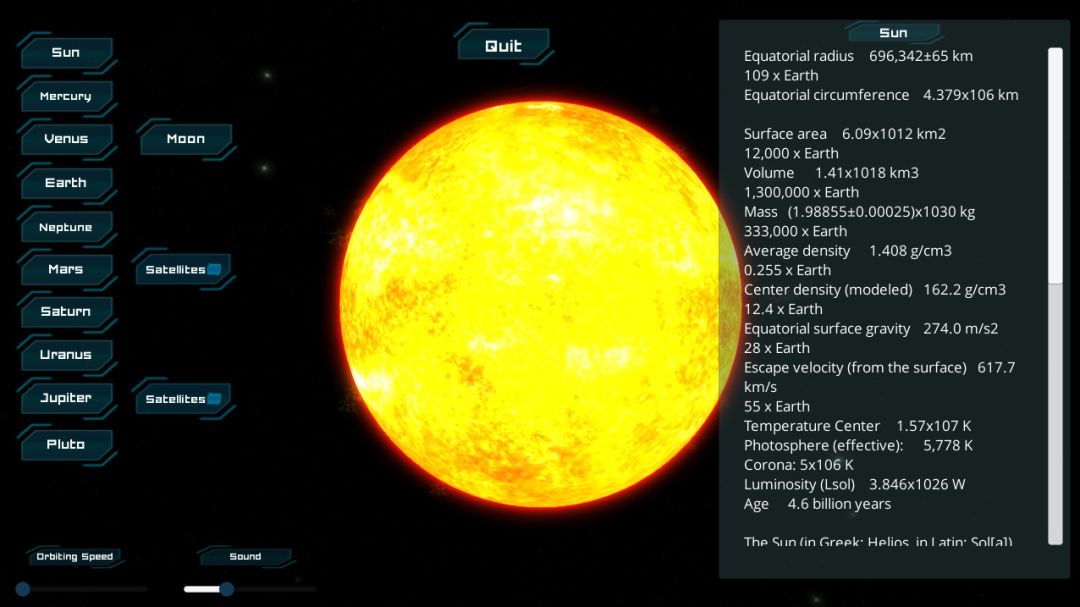 Solar System游戏截图