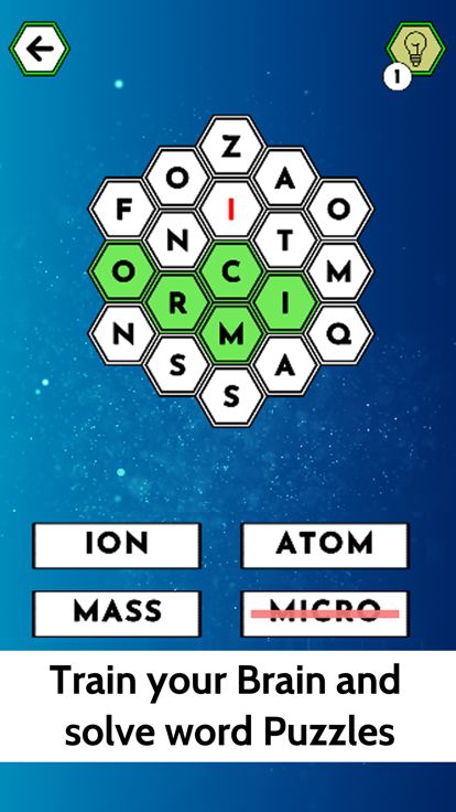 Hexa Word Search Puzzle Games游戏截图