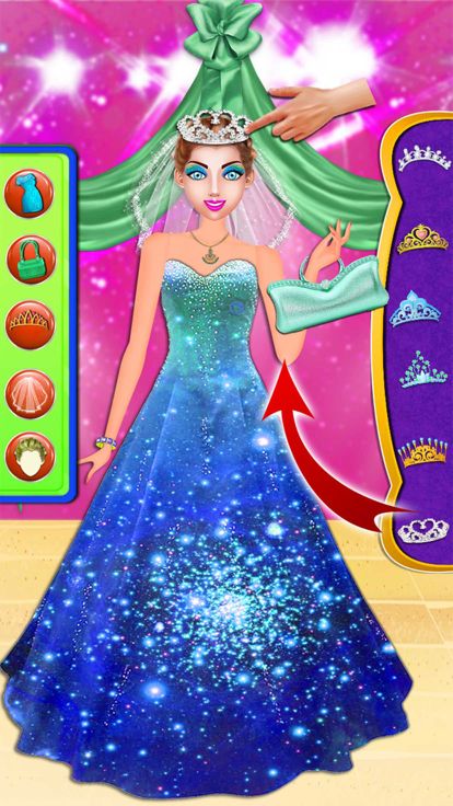 Girl Makeover DressUp Salon 3D游戏截图