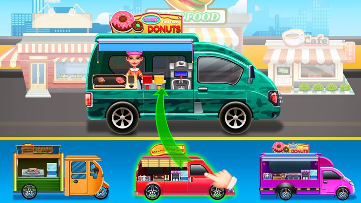 改造快餐车游戏截图