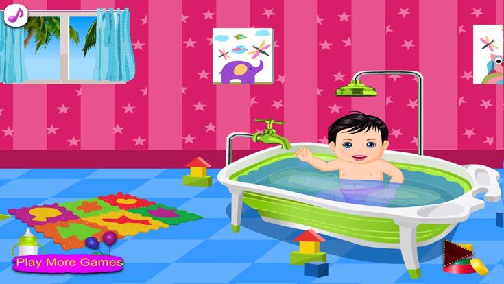 Cute Baby Bathing 2 ™游戏截图