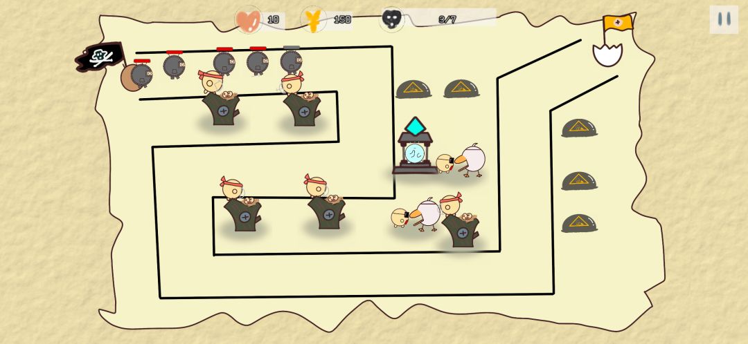 蛋蛋保卫战游戏截图