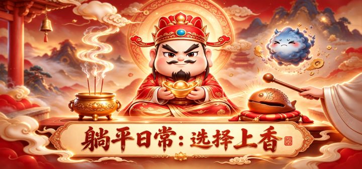 躺平日常：选择上香 封面