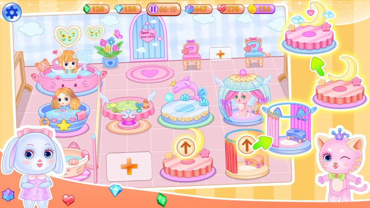 玩偶娃娃护理医院-男孩女孩益智休闲养成游戏截图