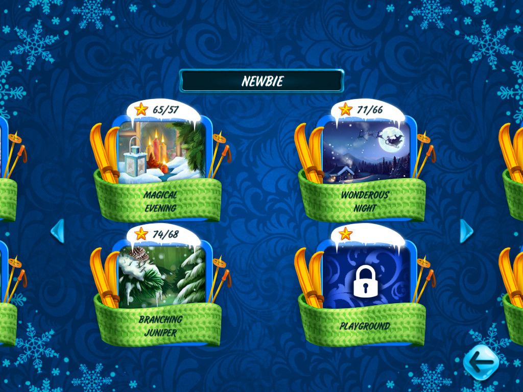 Solitaire Jack Frost Winter Adventures 3游戏截图