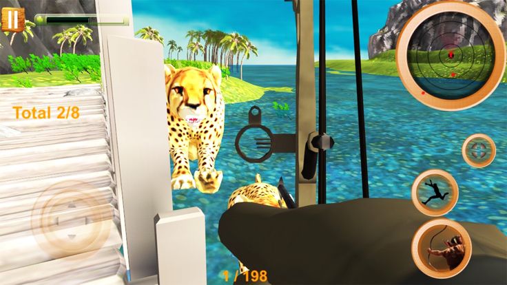 射箭之王：与猎豹2017发生冲突游戏截图