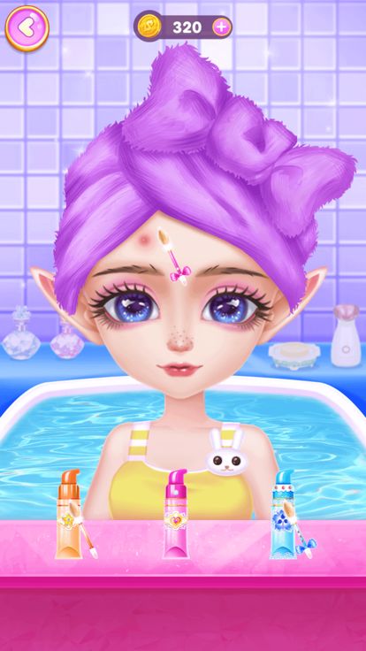 公主游戏美发化妆养成游戏截图