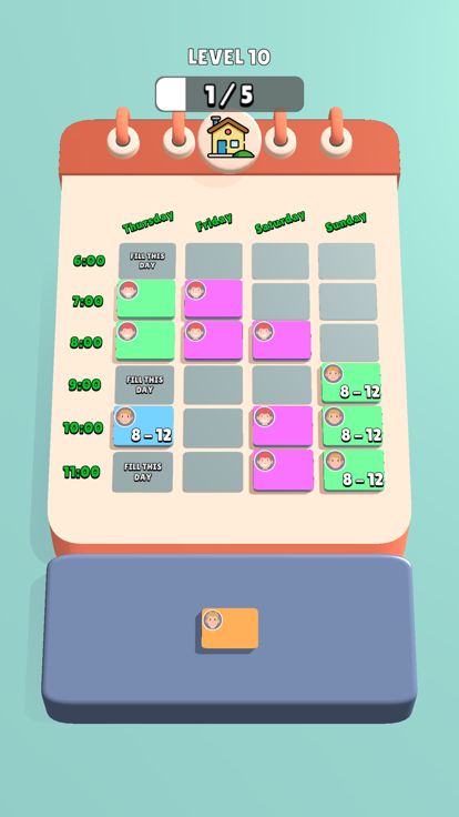 Fill The Calendar游戏截图