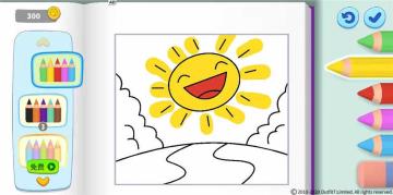 《汤姆猫总动员》：太阳挂画要怎么上色？