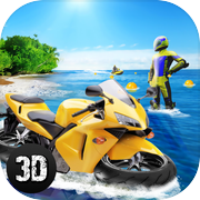 冲浪自行车水上赛车icon