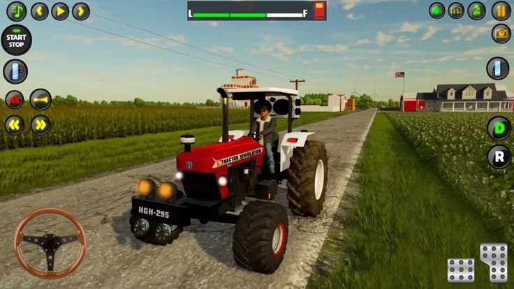 Indian Tractor Farming Game 3D游戏截图