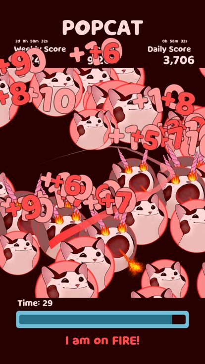 PopCat Slash游戏截图