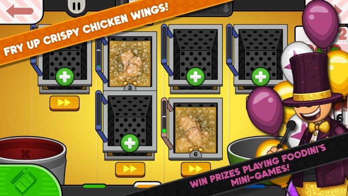 Papa's Wingeria To Go!游戏截图
