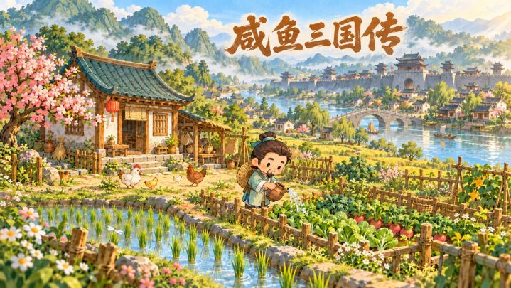 咸鱼三国传 封面