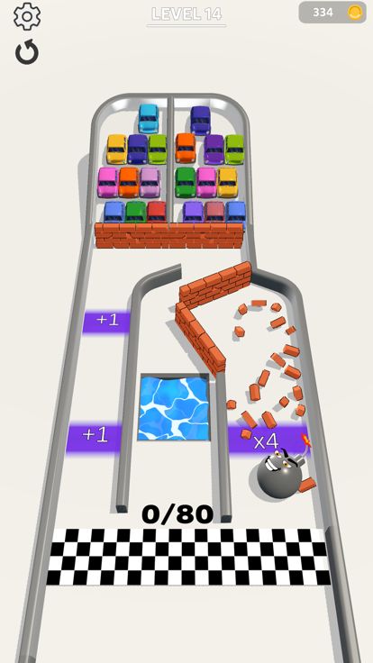 Slip the Cars游戏截图