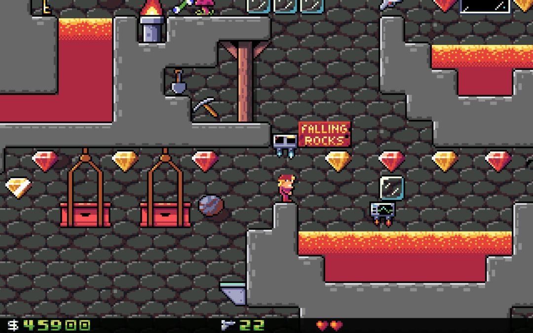 Crystal Caves HD游戏截图
