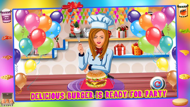 厨房 发烧 汉堡 制造商 - 烹饪 制造商 游戏游戏截图