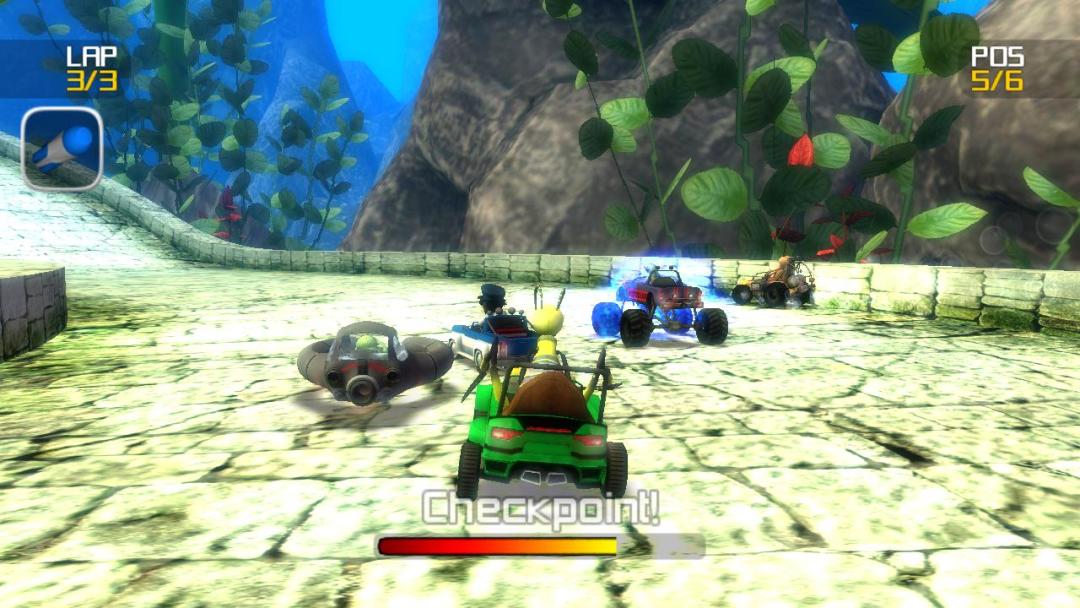 Super Sonic Racer游戏截图