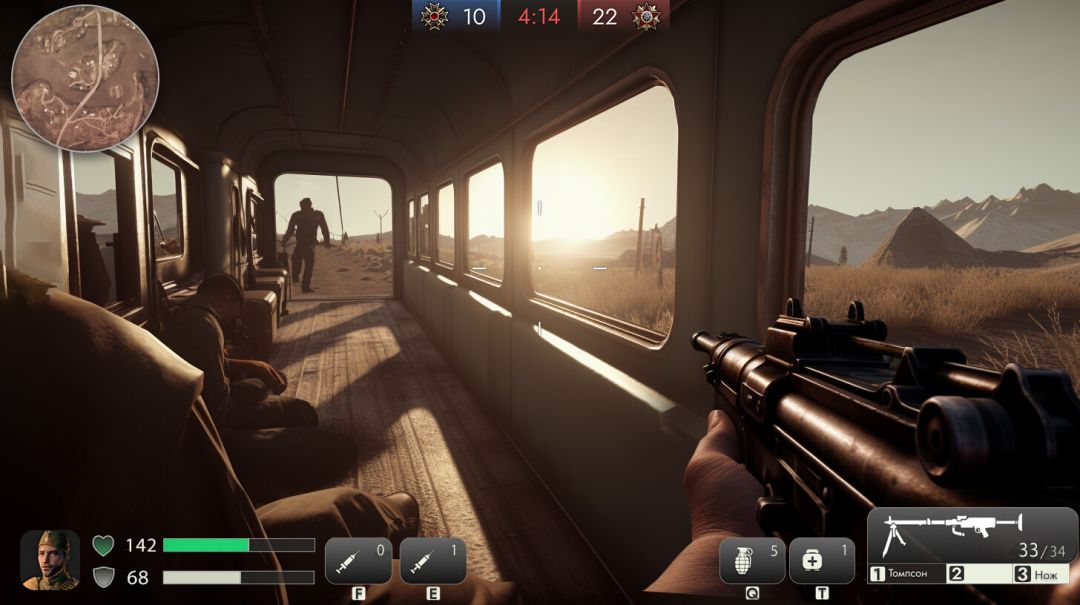 Frontline 1942: 第二次世界大战的战役游戏截图