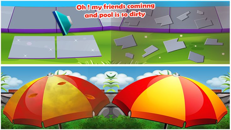 女婴甜点泳池派对游戏截图