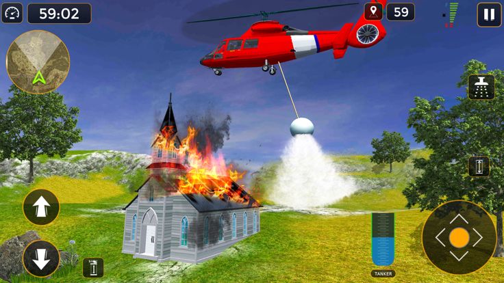 Rescue Helicopter Simulator 3D游戏截图