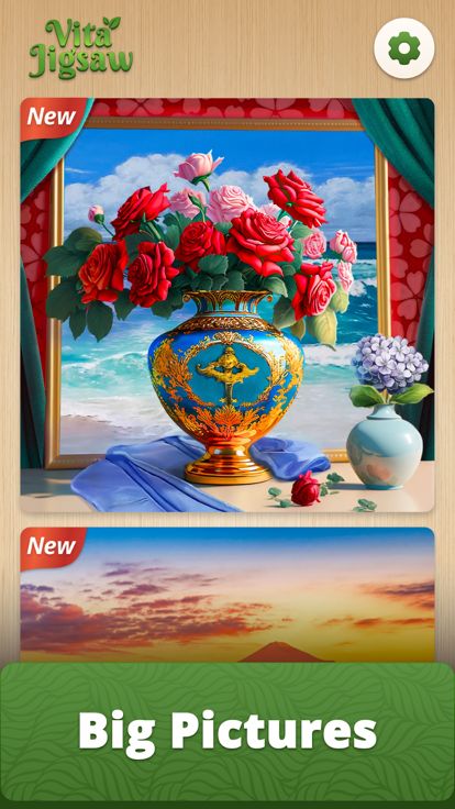 Vita Jigsaw for Seniors游戏截图