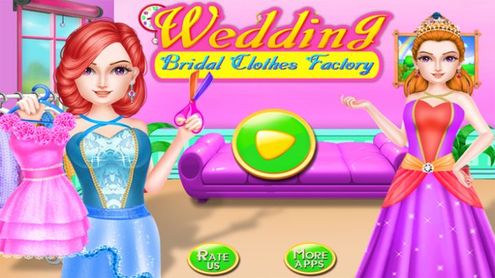 Wedding Bridal Clothes Factory游戏截图