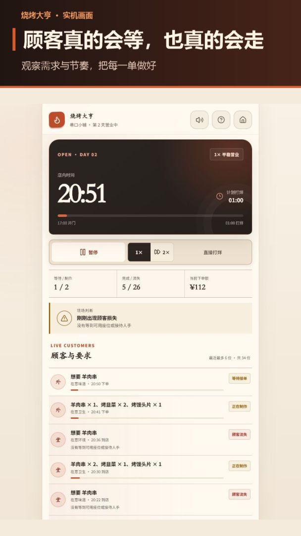 烧烤大亨游戏截图