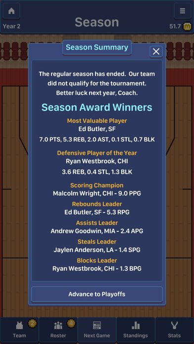 Hoop League Tactics游戏截图